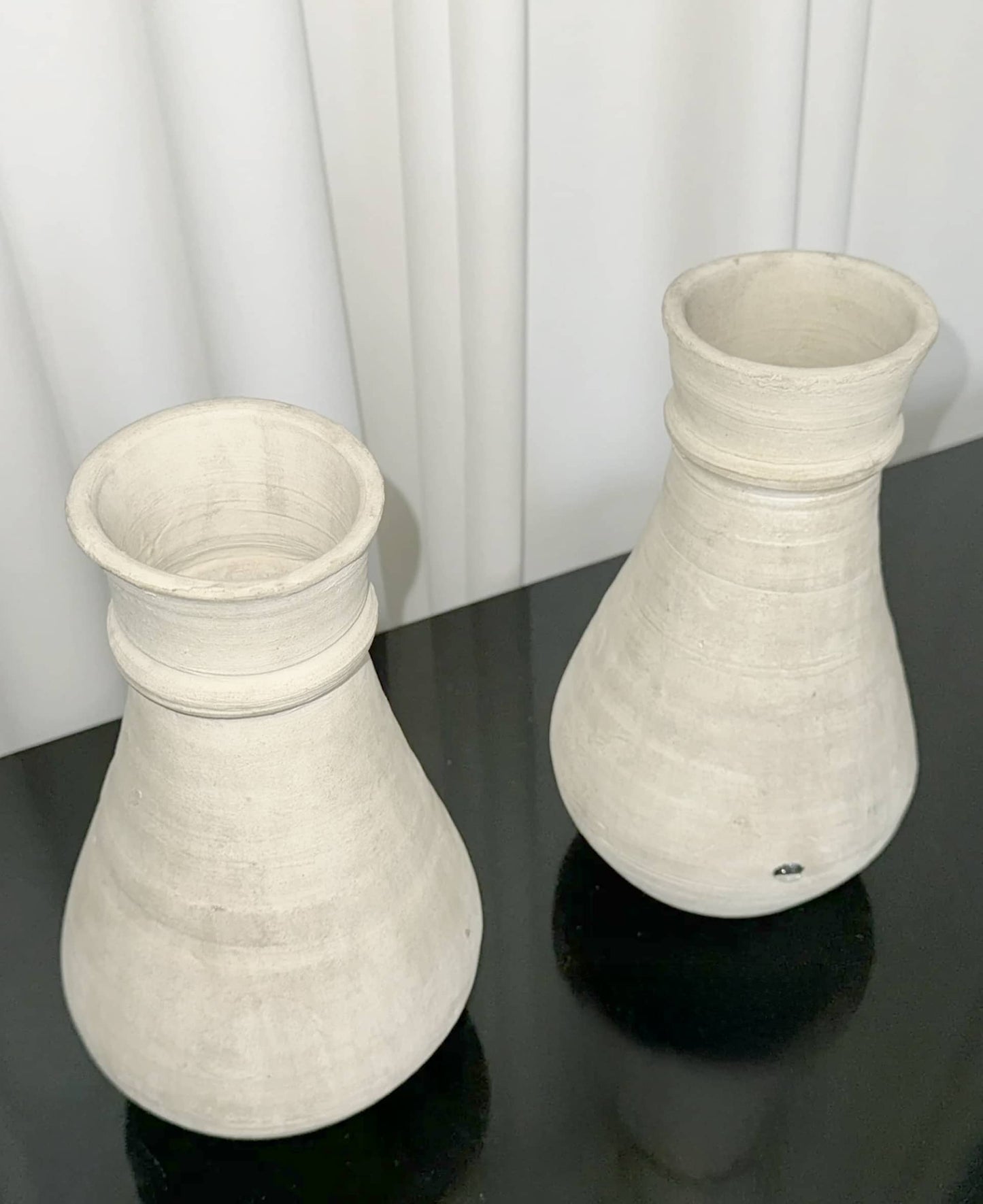 Pair of Moroccan Ceramic Vases
