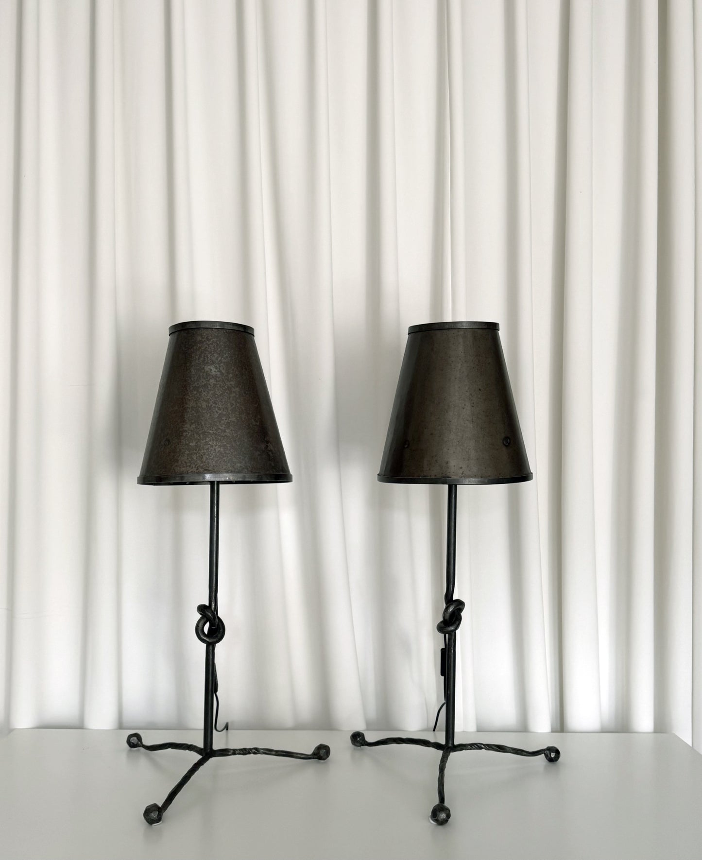 Wrought Iron Table Lamps