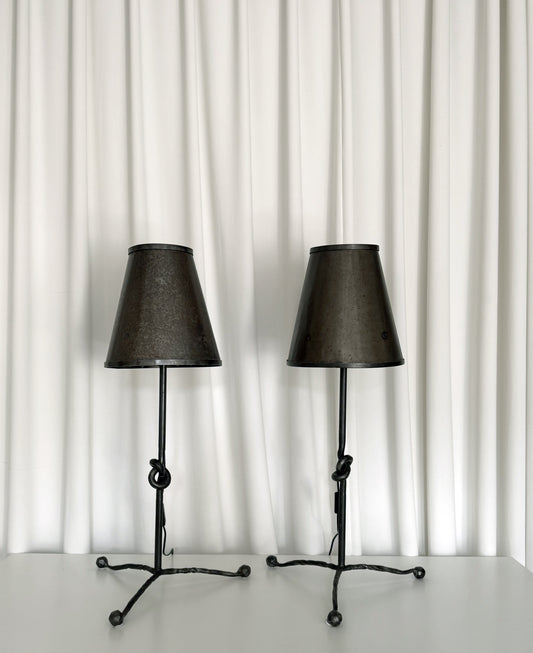 Wrought Iron Table Lamps