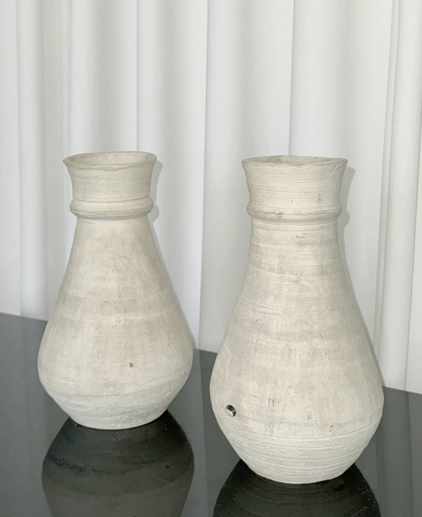 Pair of Moroccan Ceramic Vases
